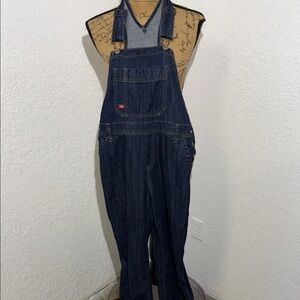 Dickies Dark Denim Overalls